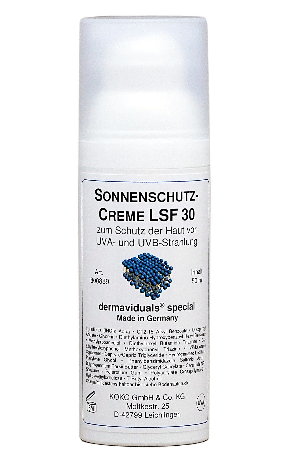 Sonnenschutzcreme LSF 30
